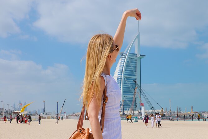 Dubai City Tour With Al Marmoom Desert Dinner and Show