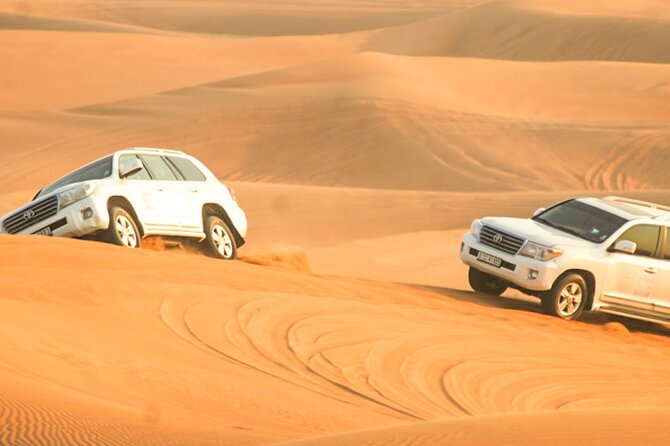 Dubai Desert Safari Red Dune: BBQ, Camel Ride & Sandboarding