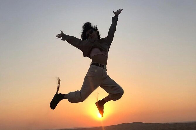Dubai Morning Desert Safari: Red Dunes, Sandboarding, Camel Ride at Bedouin