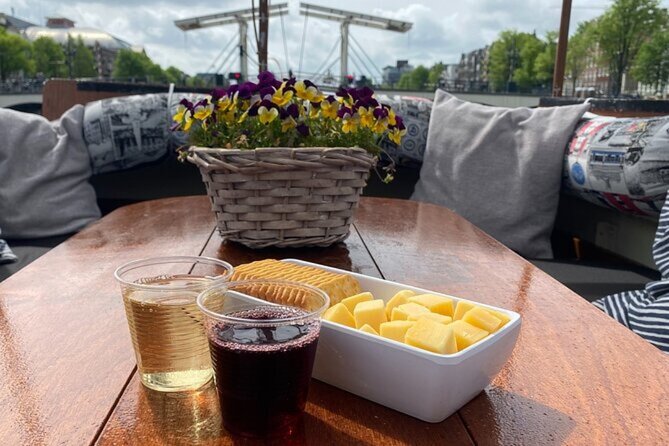 Dutch Cheese and Drinks Guided Amsterdam Canal Cruise With Locals