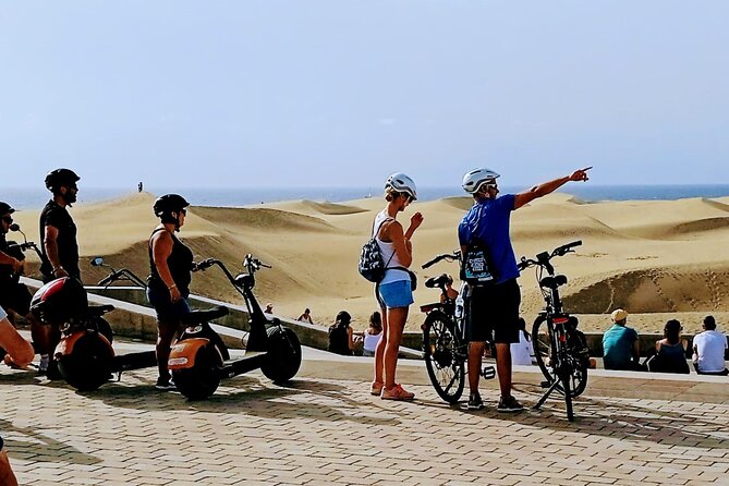 E-Bike Family Tour : Sightseeing in Playa Ingles,Maspalomas Dunes