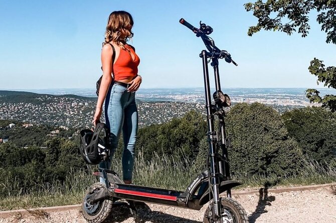 E-Scooter Sightseeing Tour @ Normafa and Elizabeth Lookout