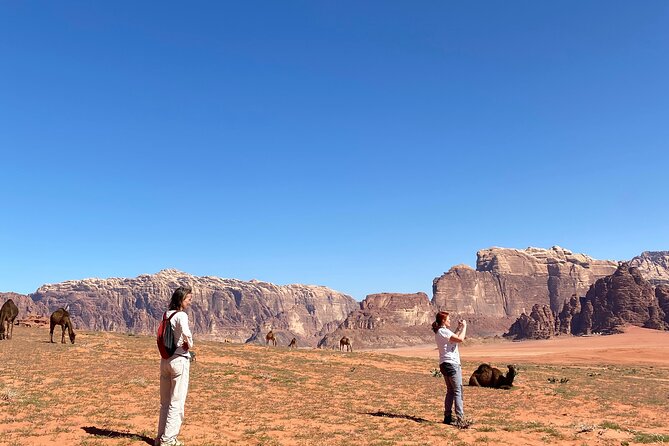 Explore Wadi Rum: Jeep Tour, Bed and Breakfast, and Dinner