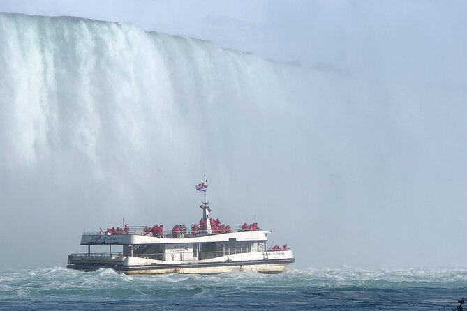 Exploring the Canadian Falls: Boat Cruise & Skylon Tower From USA