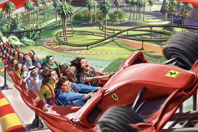 Ferrari World Abu Dhabi Tour With Transfers From Dubai – Day Trip
