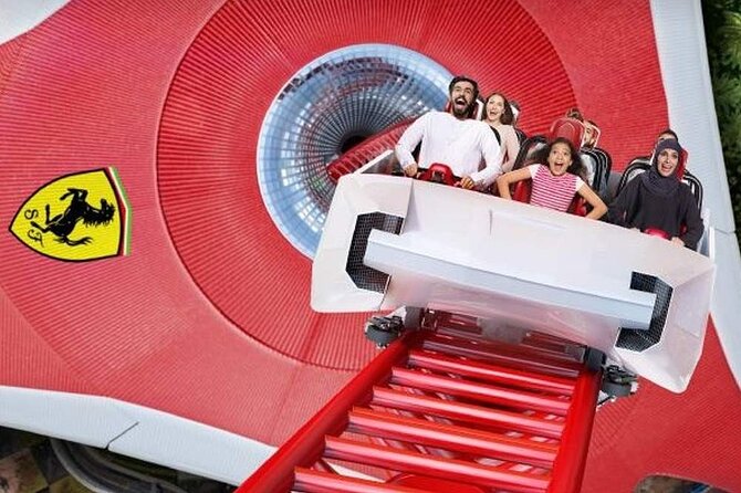 Ferrari World & Yas Water World Tour From Dubai