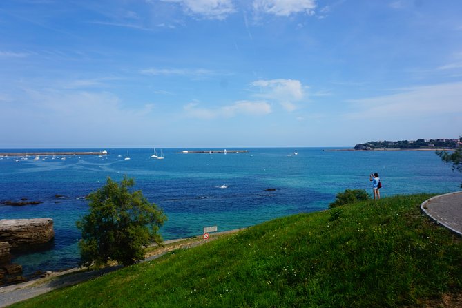 French Basque Coast And Biarritz From San Sebastian
