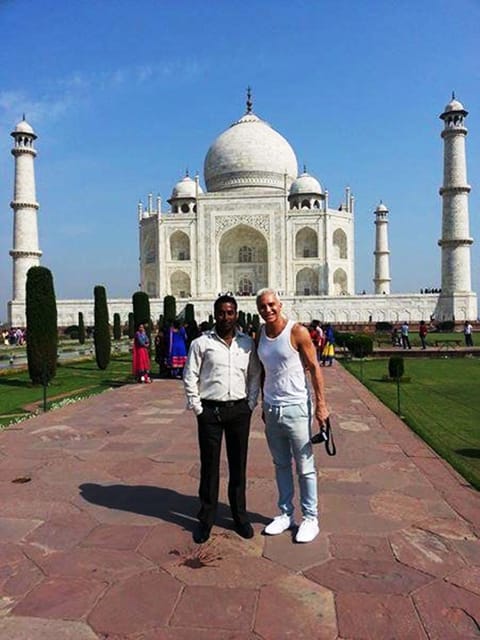 From Agra: Taj Mahal & Agra Fort Sunrise Tour