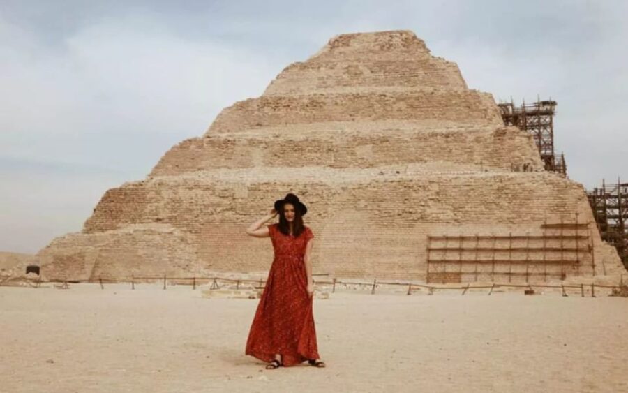 From Alexandria Port: Giza Pyramids & Sakkara Private Tour