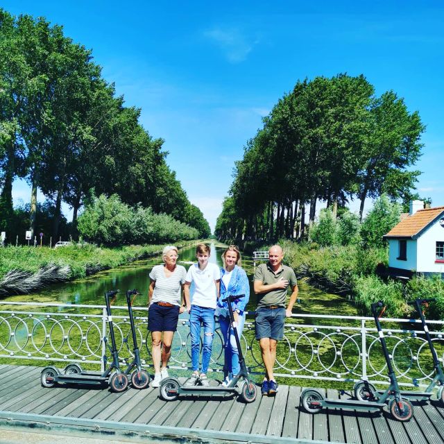 From Bruges to Damme: Private Electric Scooter Tour