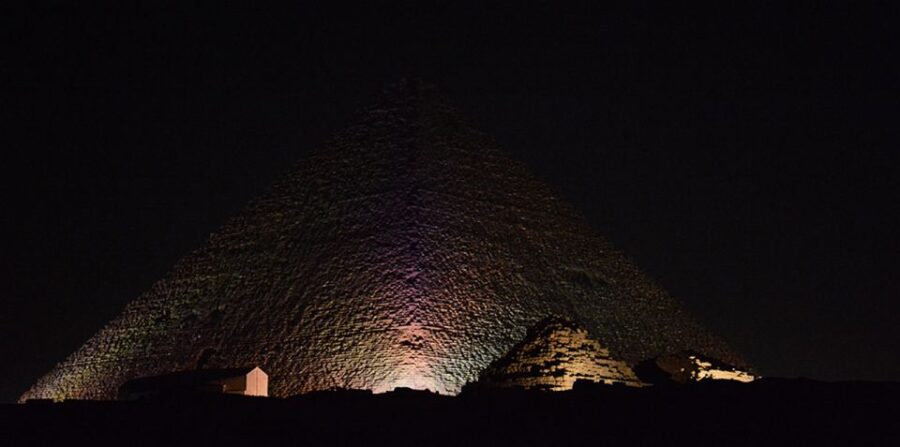 From Cairo: Giza Pyramids Tour With Light Show and Transfer - Tour Overview