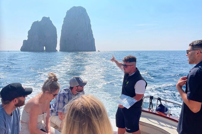 From Capri: 3hrs Island Tour & Optional Blue Grotto