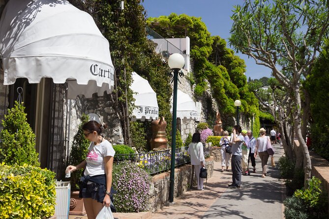 From Sorrento: Capri, Anacapri and Blue Grotto – Small Group Tour