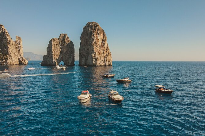 From Sorrento: Half-day Boat Tour at Sunset to Capri Island - Exploration of Grottoes and Coves