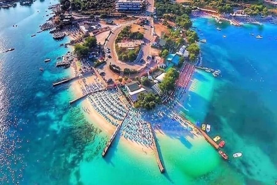 From Tirana/Durrës: Saranda, Ksamil, and Blue Eye Tour