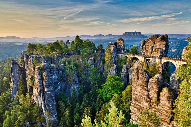 Full Day Bohemia Tour: Tisa Rocks, Bastei, Brewery & Beer Tasting