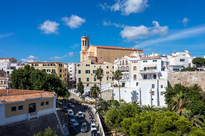 Full Day Mahon Harbour, Binibeca and Xoroi Cave Tour in Minorca