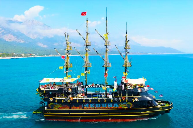 Full Day Pirate Boat Tour in Marmaris With Lunch & Beverages
