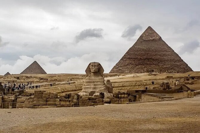 Full-Day Private Tour Giza Pyramids Saqqara and Memphis ( Included BBQ Lunch )