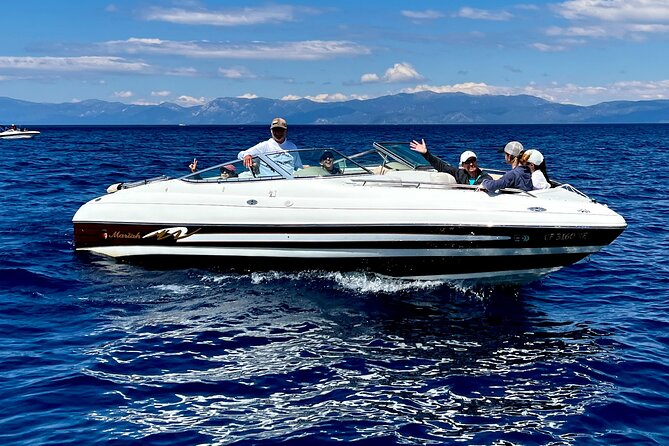 Full Day Tour on Lake Tahoe in the White Lightning up to 8 Guests