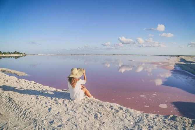Full-Day Tour to Las Coloradas Pink Paradise in Yucatan and Rio Lagartos.