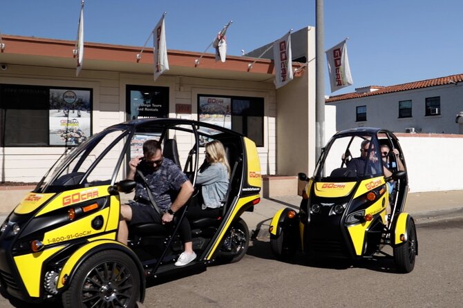 GPS Talking Electric Gocar: 2 Hour Coronado Tour