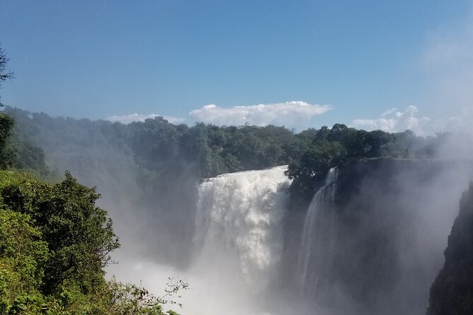 Guided Falls Tour & Zambezi River Cruise Combo