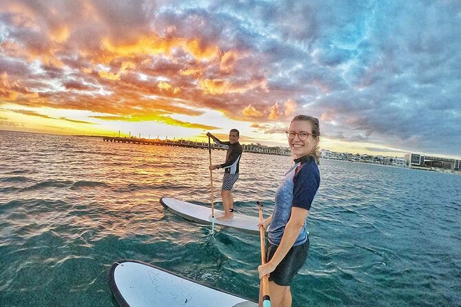 Guided Paddleboard Sunset Group All Levels Incl. Instruction