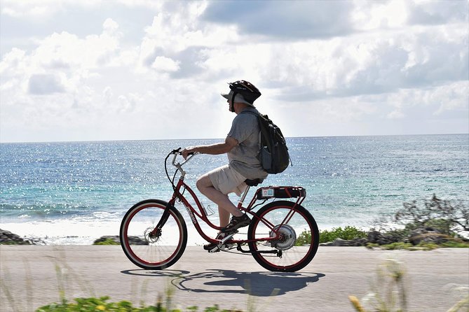 Half-Day Electric Bike Tour of Cozumels East Side With Lunch