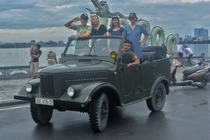 Half Day Hanoi Jeep Tour: Food + Culture+ Sight + Fun in Legendary