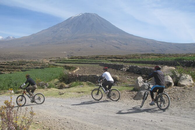 Half Day Mountain Biking Tour Around Misti Volcano - Included Gear and Amenities