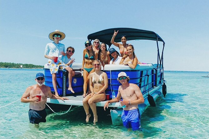 Half Day Pontoon Boat Rental- Fort Walton Beach