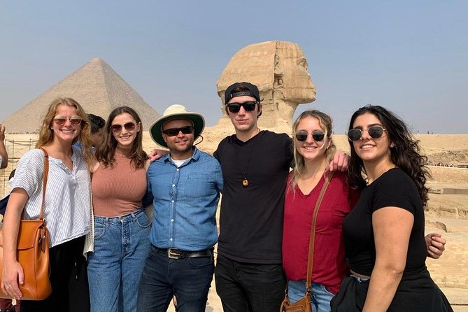 Half Day Tour to Giza Pyramids, Great Sphinx, Camel Ride & Authentic Lunch