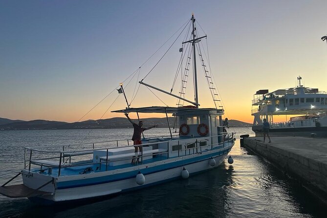 Half Day Wooden Boat Sea Tours in Parikia Bay