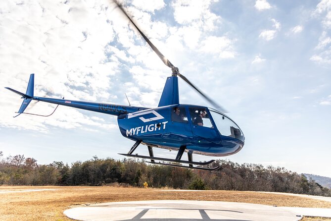 Helicopter Ride in Smoky Mountain Sevierville Great Smoky Tour