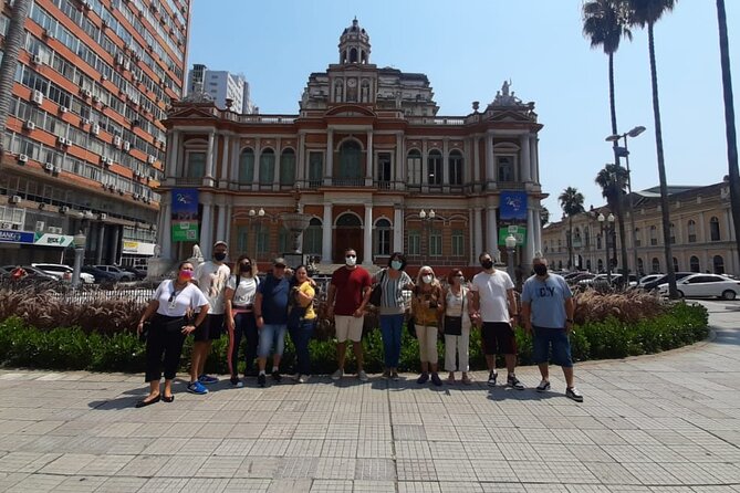 Historic Walk in the Plaza and Museums of Downtown Porto Alegre