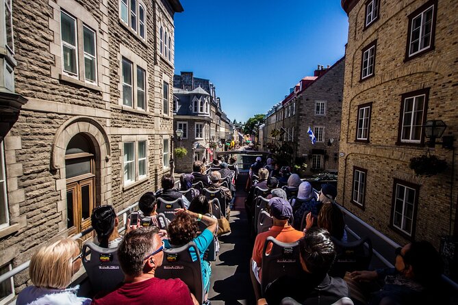 Hop-On&Off 2 Days Old Quebec & Montmorency Falls & Cruise