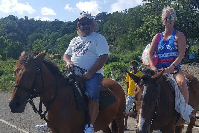 Horseback Riding, ATV & Blue Hole (Land & Sea) From Falmouth