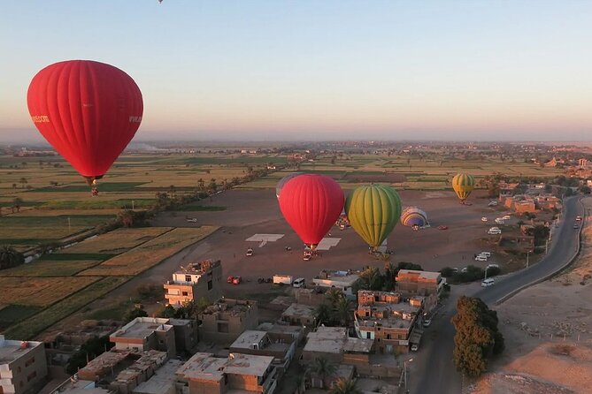 Hot Air Ballon Luxor Early Sunrise