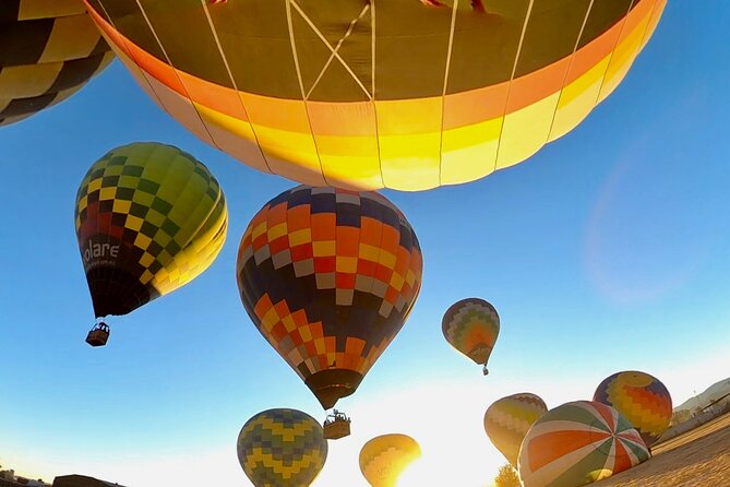 Hot Air Balloon Flight Over Teotihuacan, From Mexico City