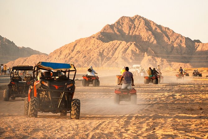 Hurghada ATV Quad Bike Desert Safari Experience & Camel Ride