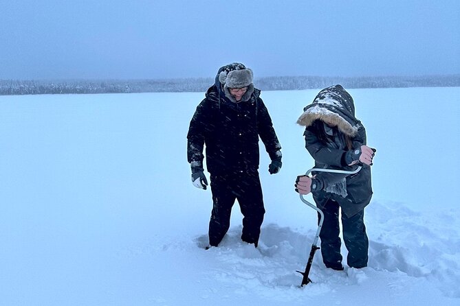 Ice Fishing in Rovaniemi