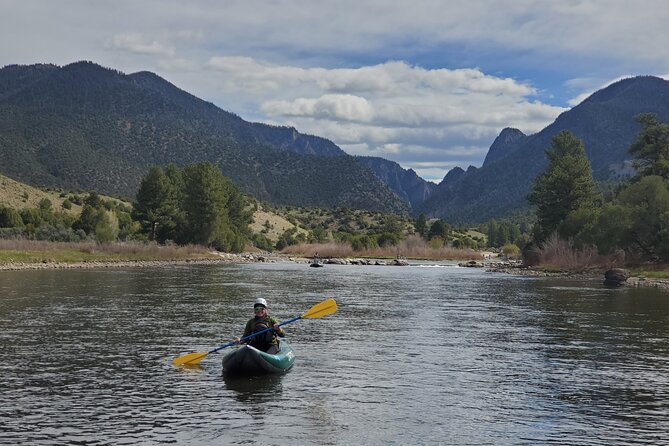 Inflatable Kayak Adventure Colorado River: Half Day Guided Tour