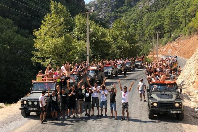 Jeep Safari Adventure Including Full Day Boat Tour in Side Turkey