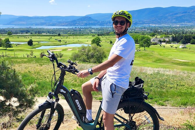 Kelowna E-Bike Bee Tour With Tastings, Lunch & Audio Guide
