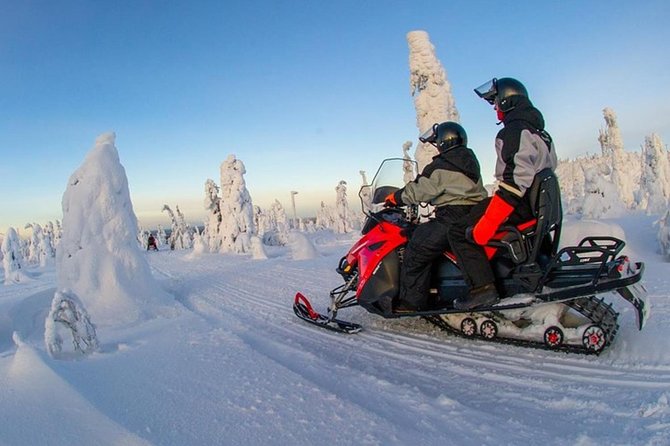 Lapland Family Snowmobile Safari From Levi