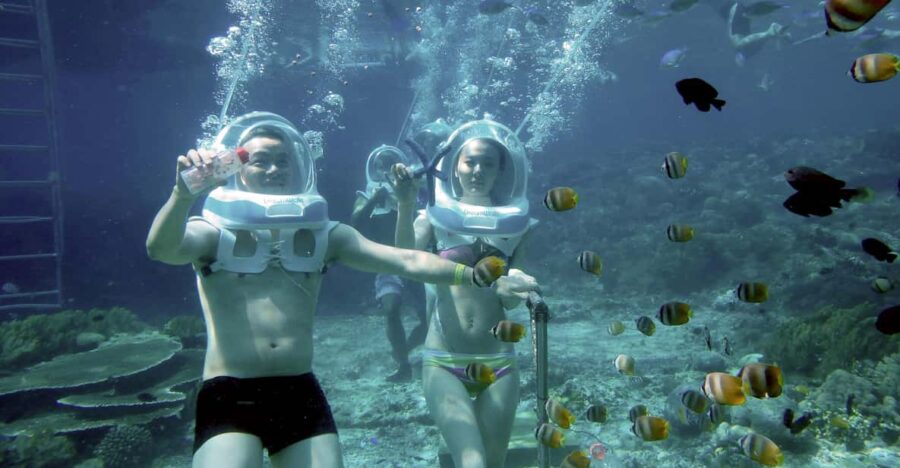 Lembongan: Seawalker and Tour Lembongan 3 Spot