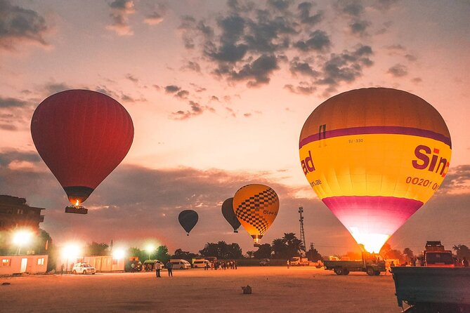 Luxury Hot Air Balloon Experience in Luxor With Pick-Up