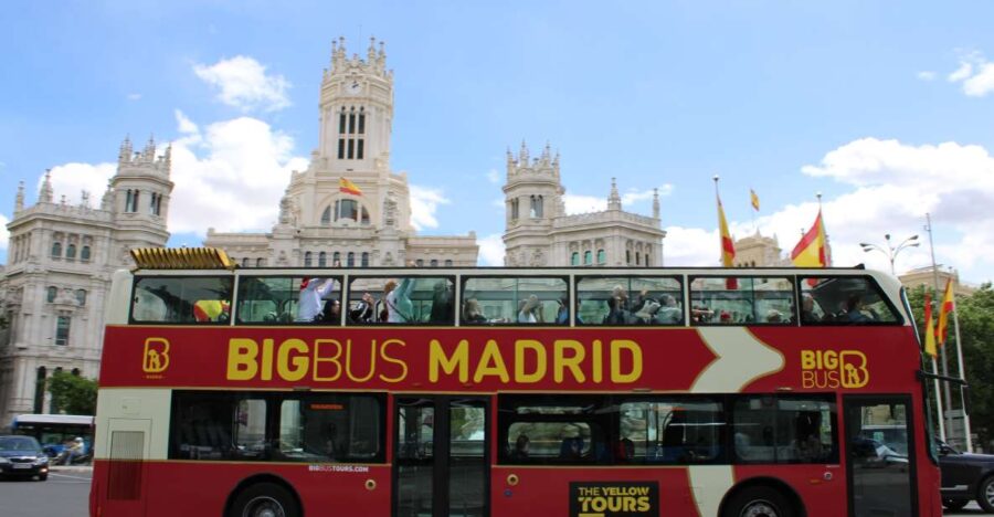 Madrid: Big Bus Hop-On Hop-Off Tour With Live Guide