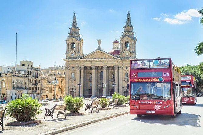 Malta Shore Excursion: HOHO Bus & Optional Harbour Cruise